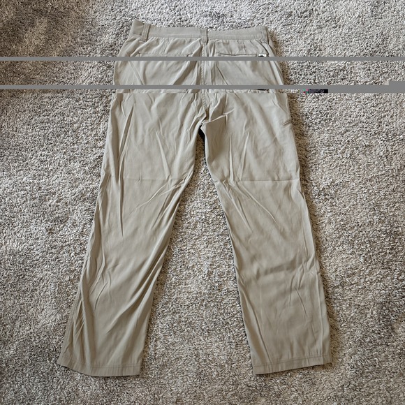 Orvis Pants Mens 36x30 Tan Tech Pant Stretch Water Repellent Hiking Outdoors - Picture 6 of 6